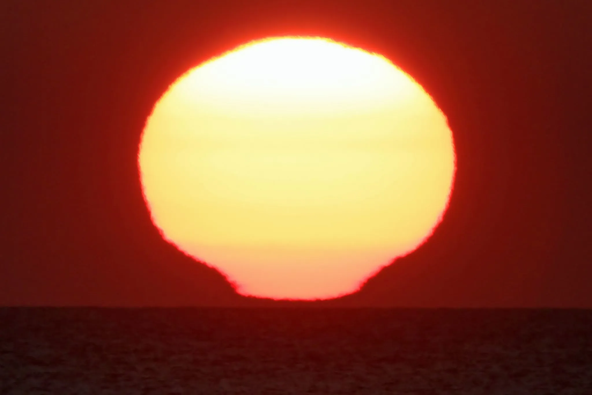 夏至の夕陽 No.0000