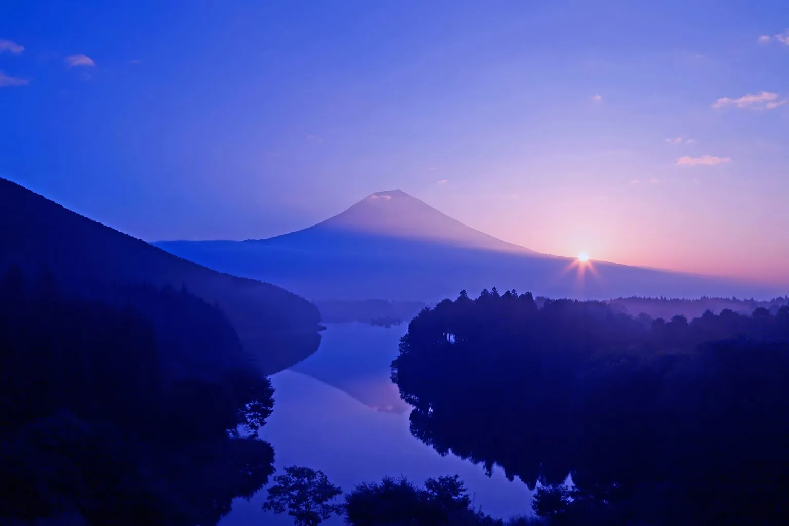 富士の夜明け No.0000