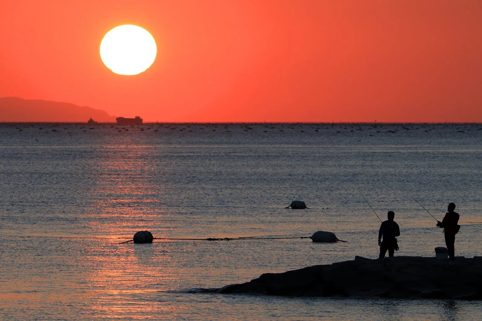 江井ヶ島の夕景 No.0000