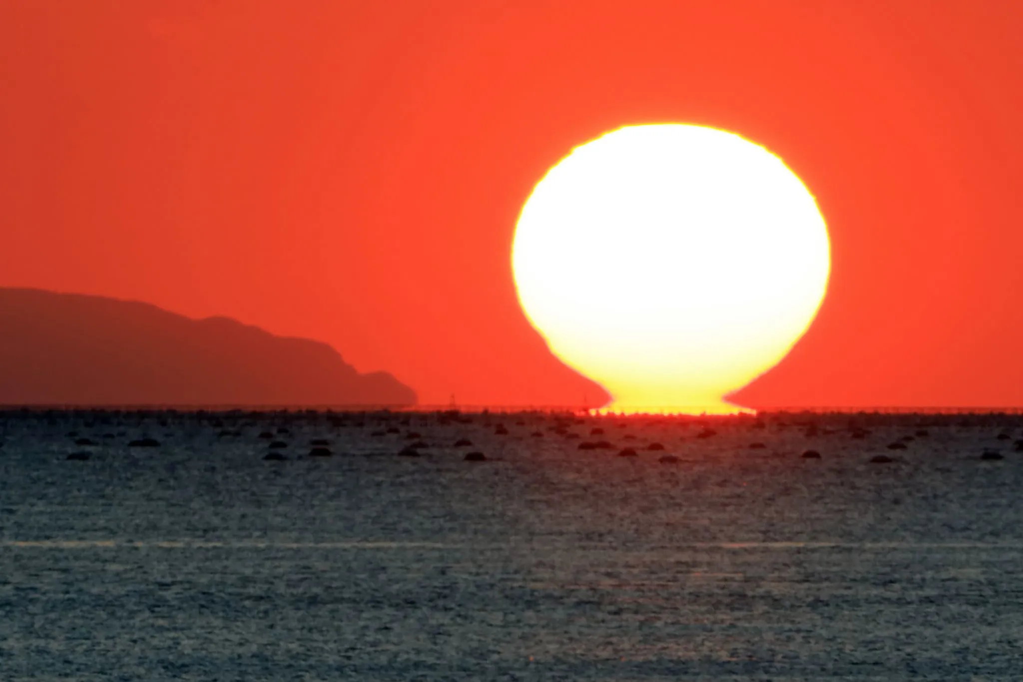 ダルマ夕日 No.0000