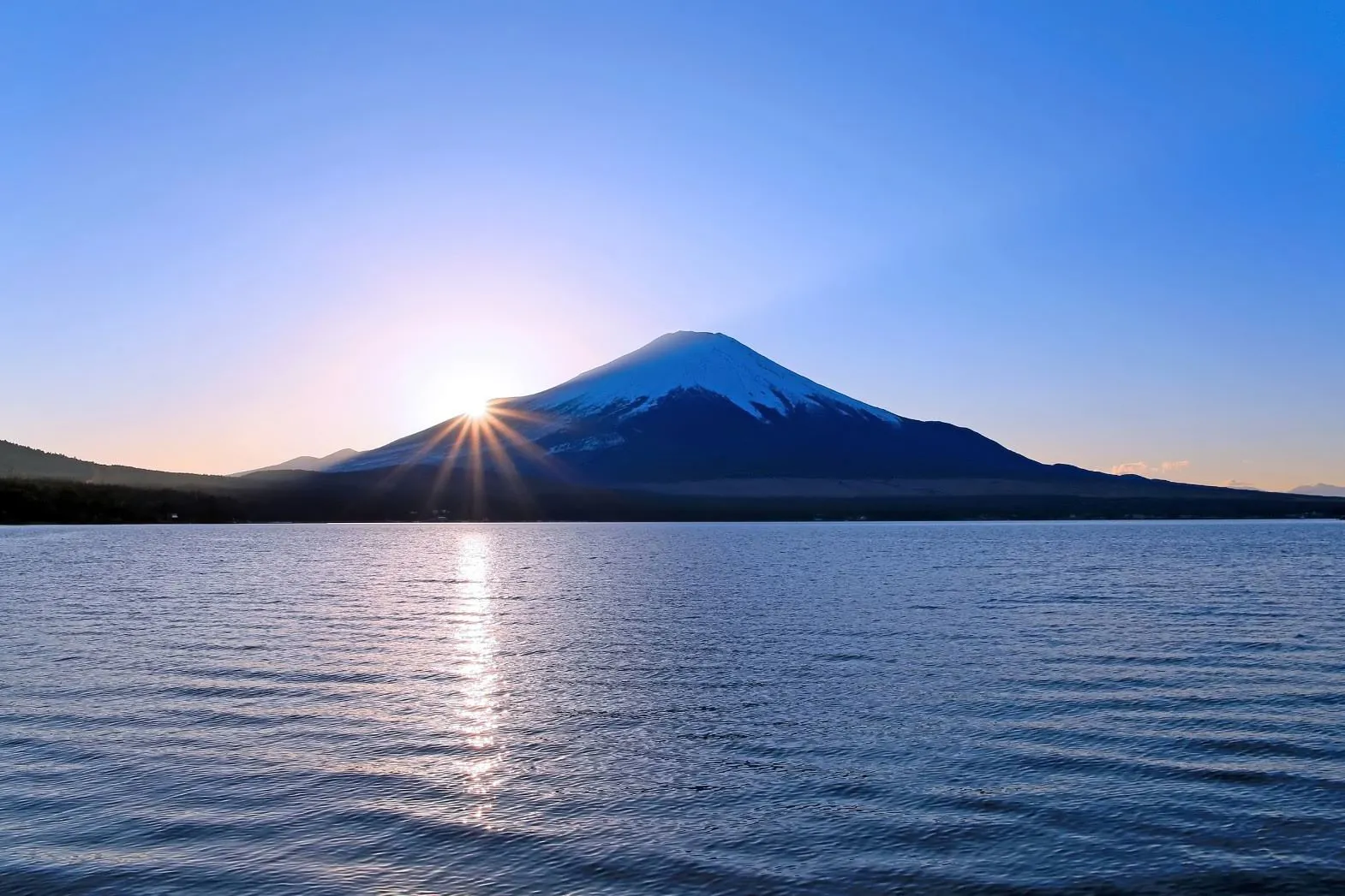 富士に沈む夕陽 No.0000