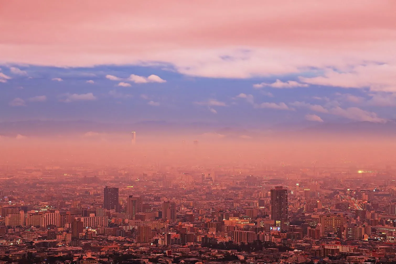 都市の夕景 No.0000