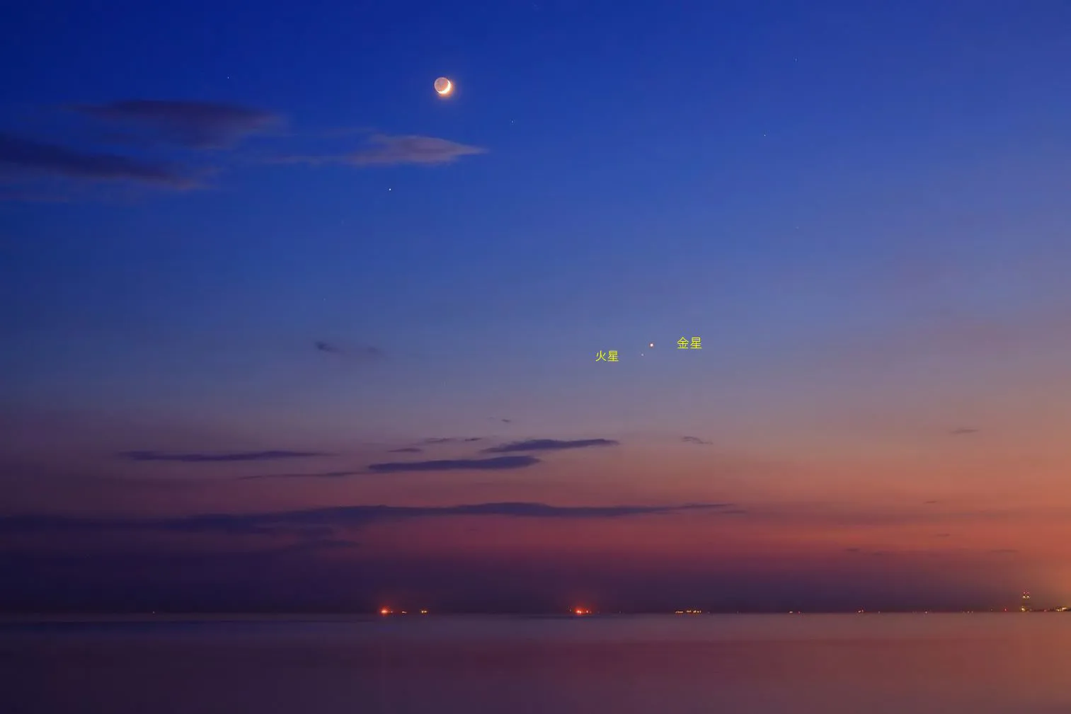 ランデブーの夕景 No.0000