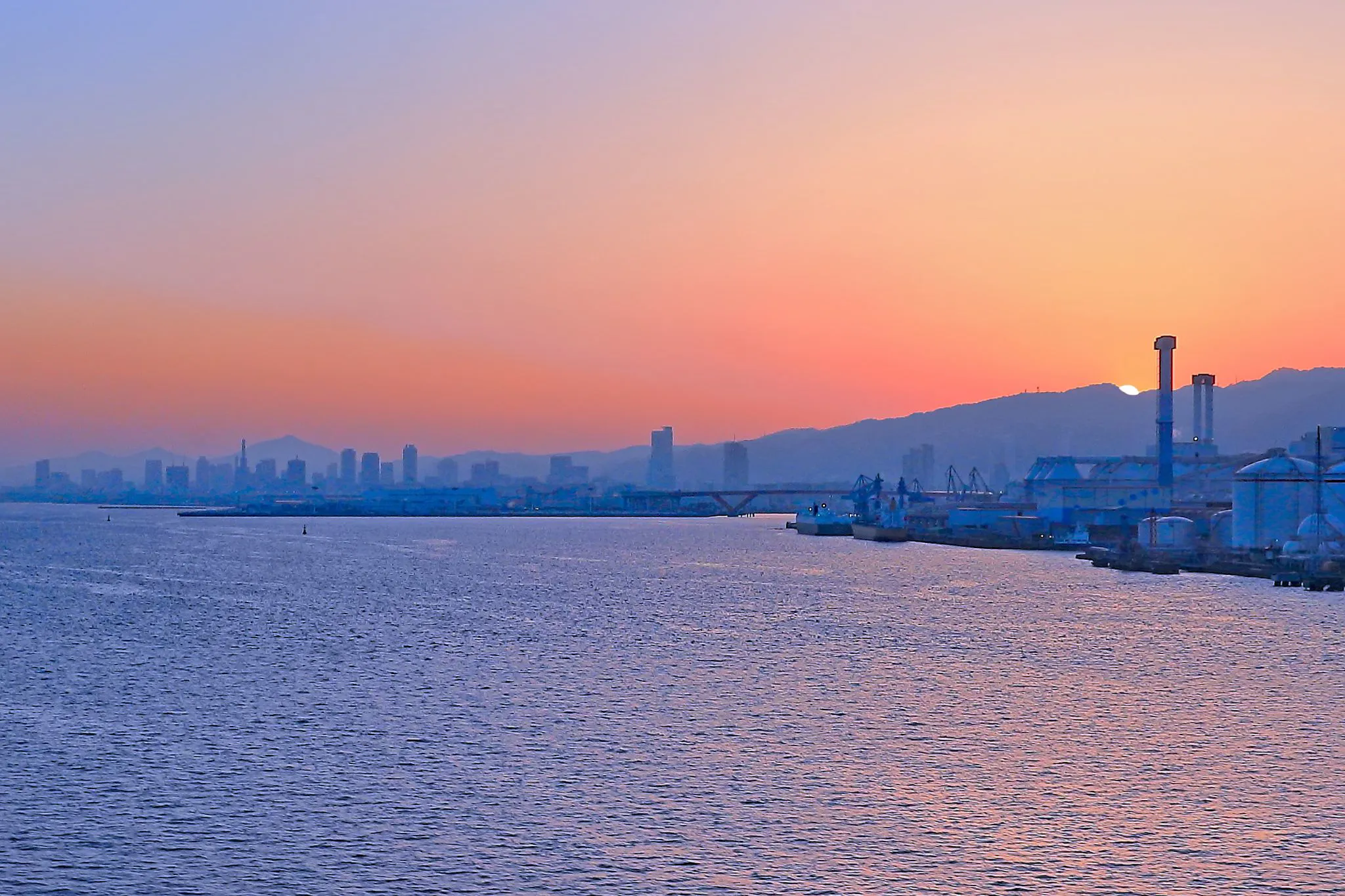 神戸の夕景 No.0000