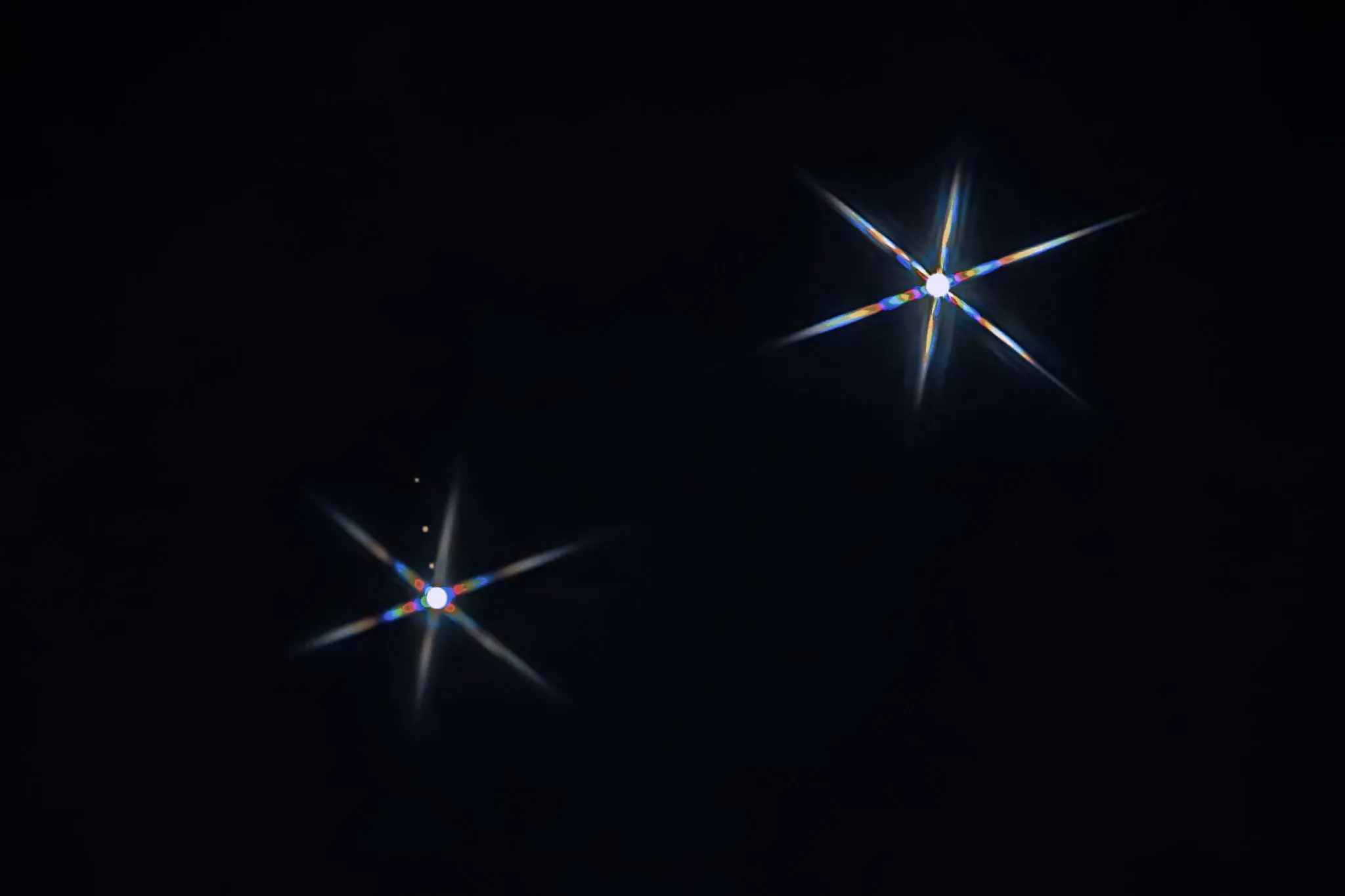 煌めく金星と木星 No.0000