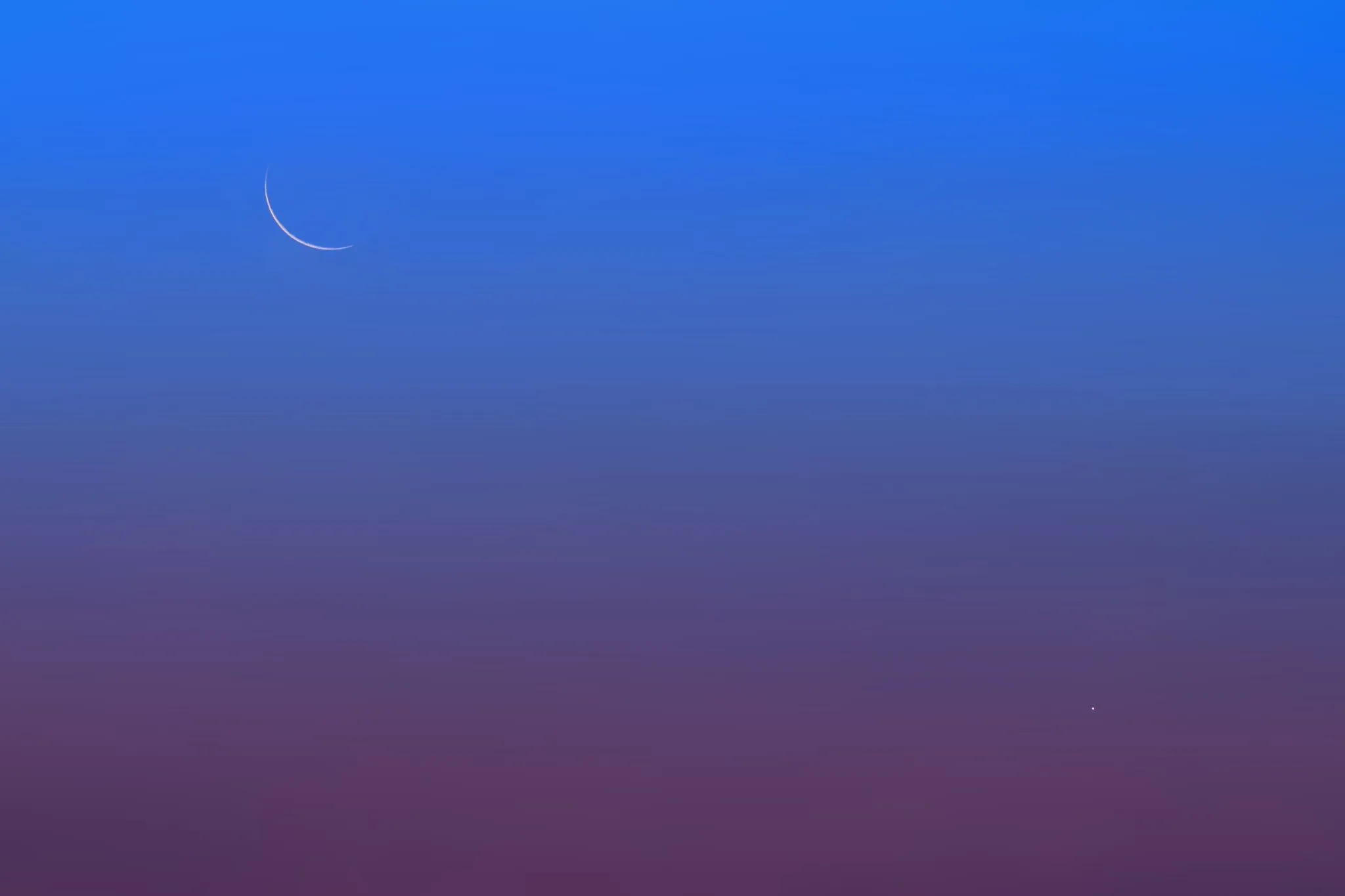 月と水星のランデブー No.0001