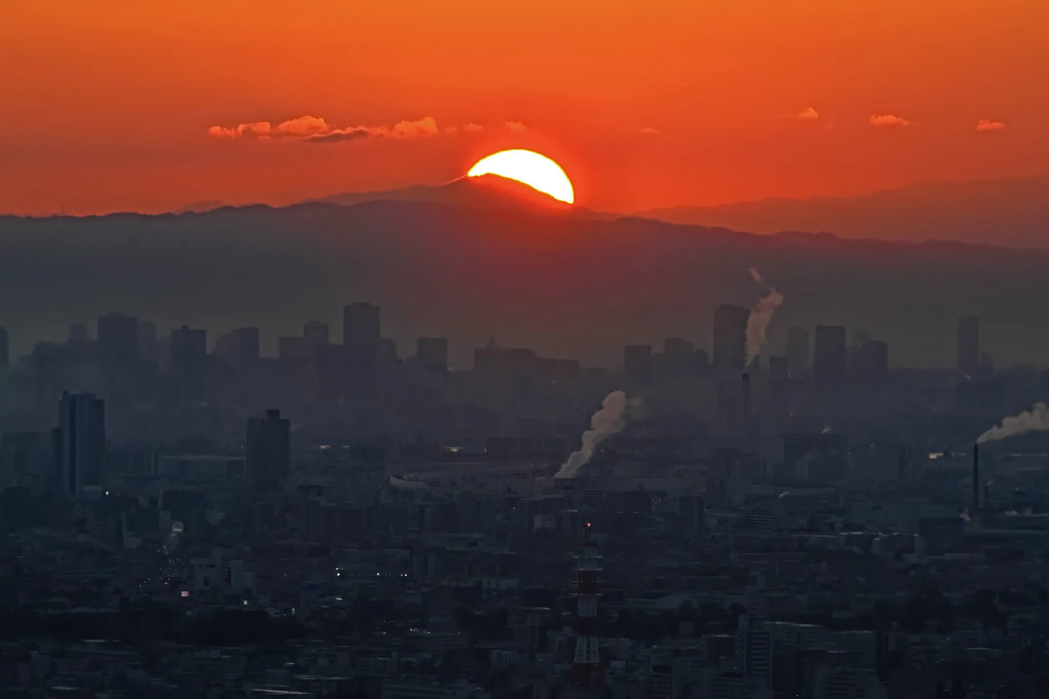 信貴山の日の出 No.0000
