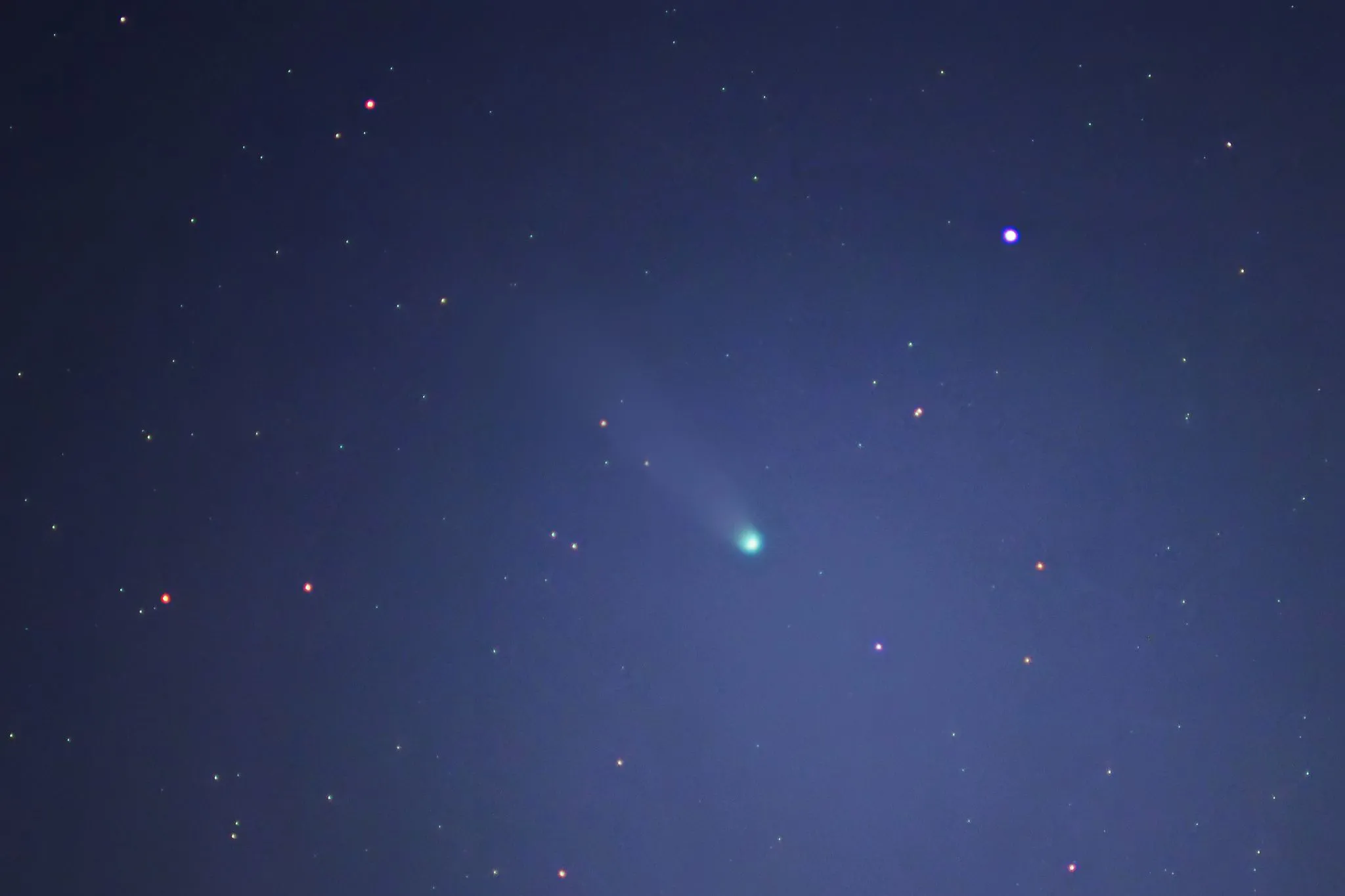 夜明け前のレモン彗星 No.0000