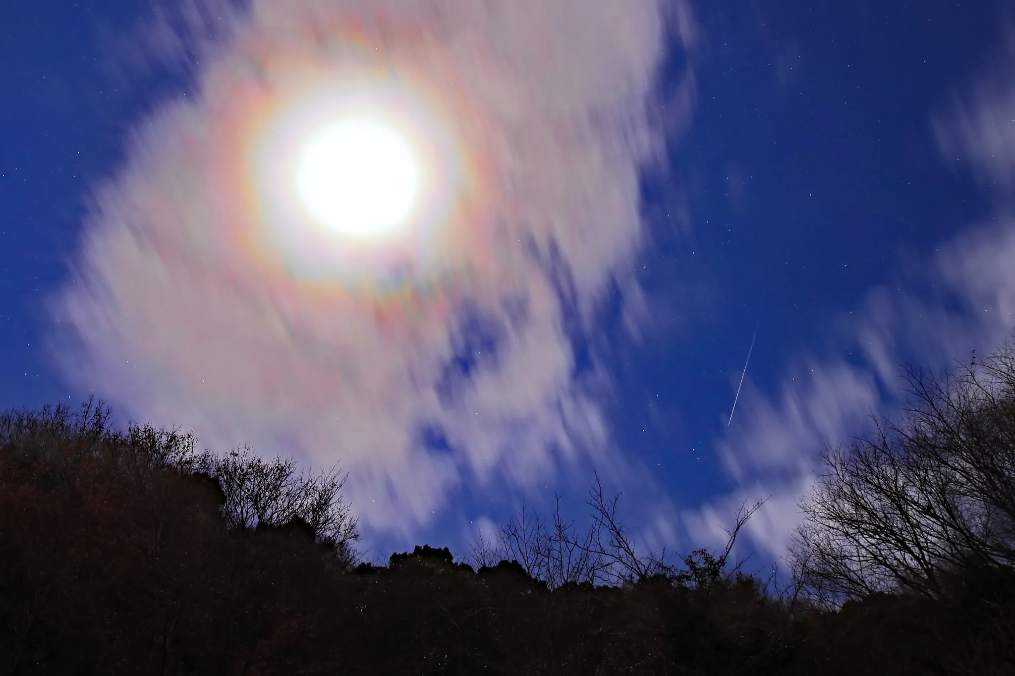 月光環と流星 No.0000