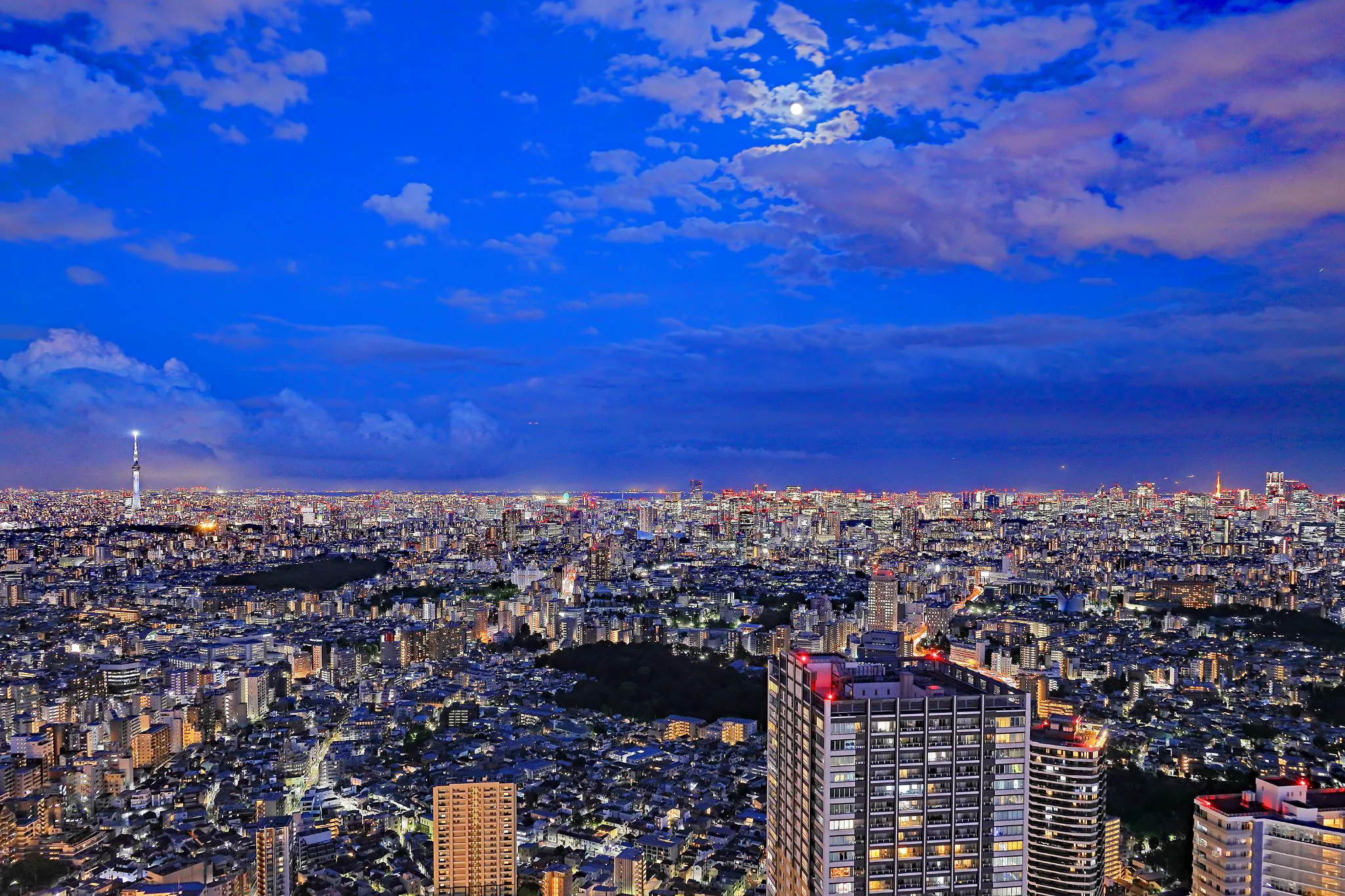 月夜の夜景 No.0000