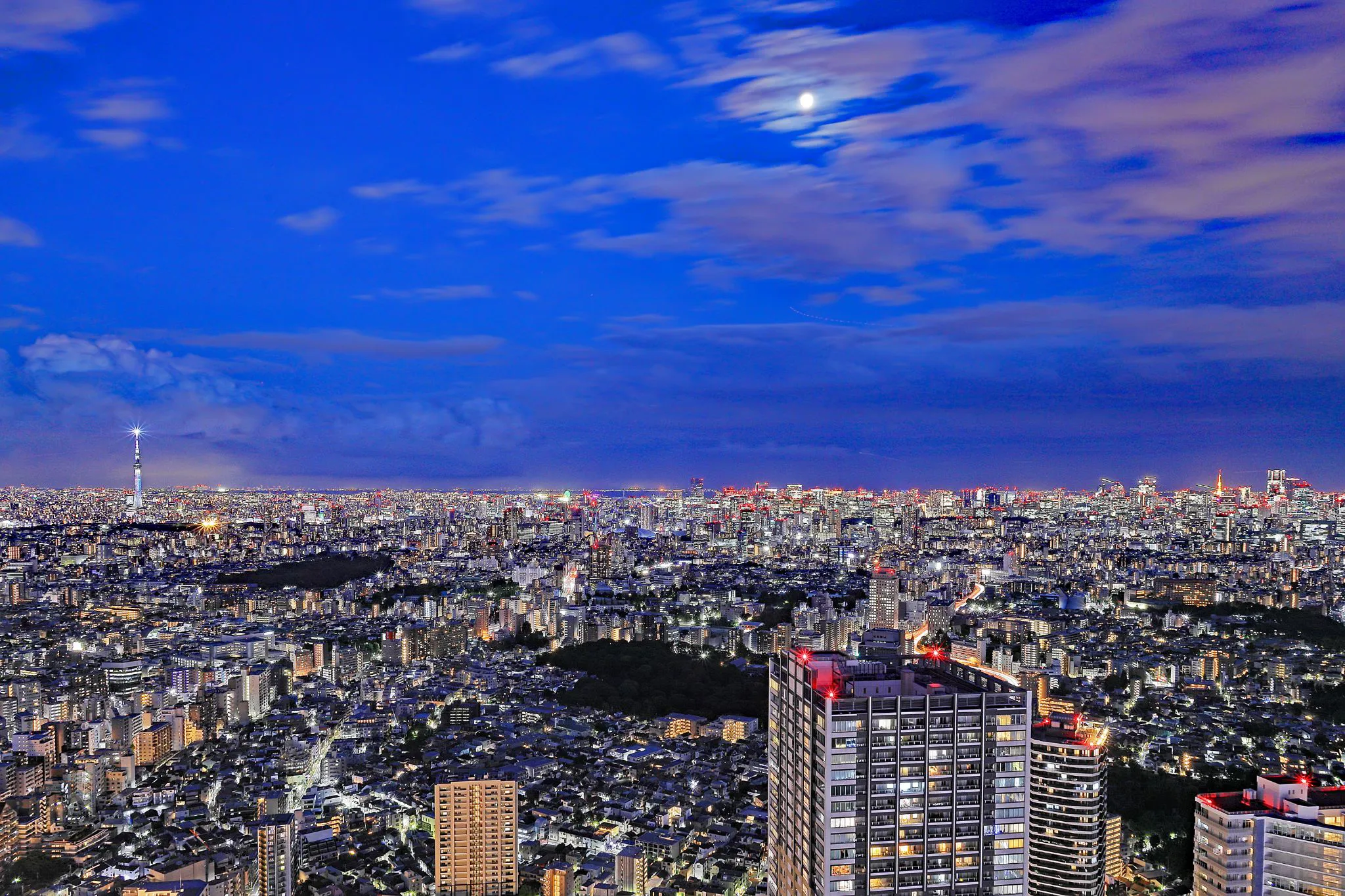 月夜の夜景 No.0001