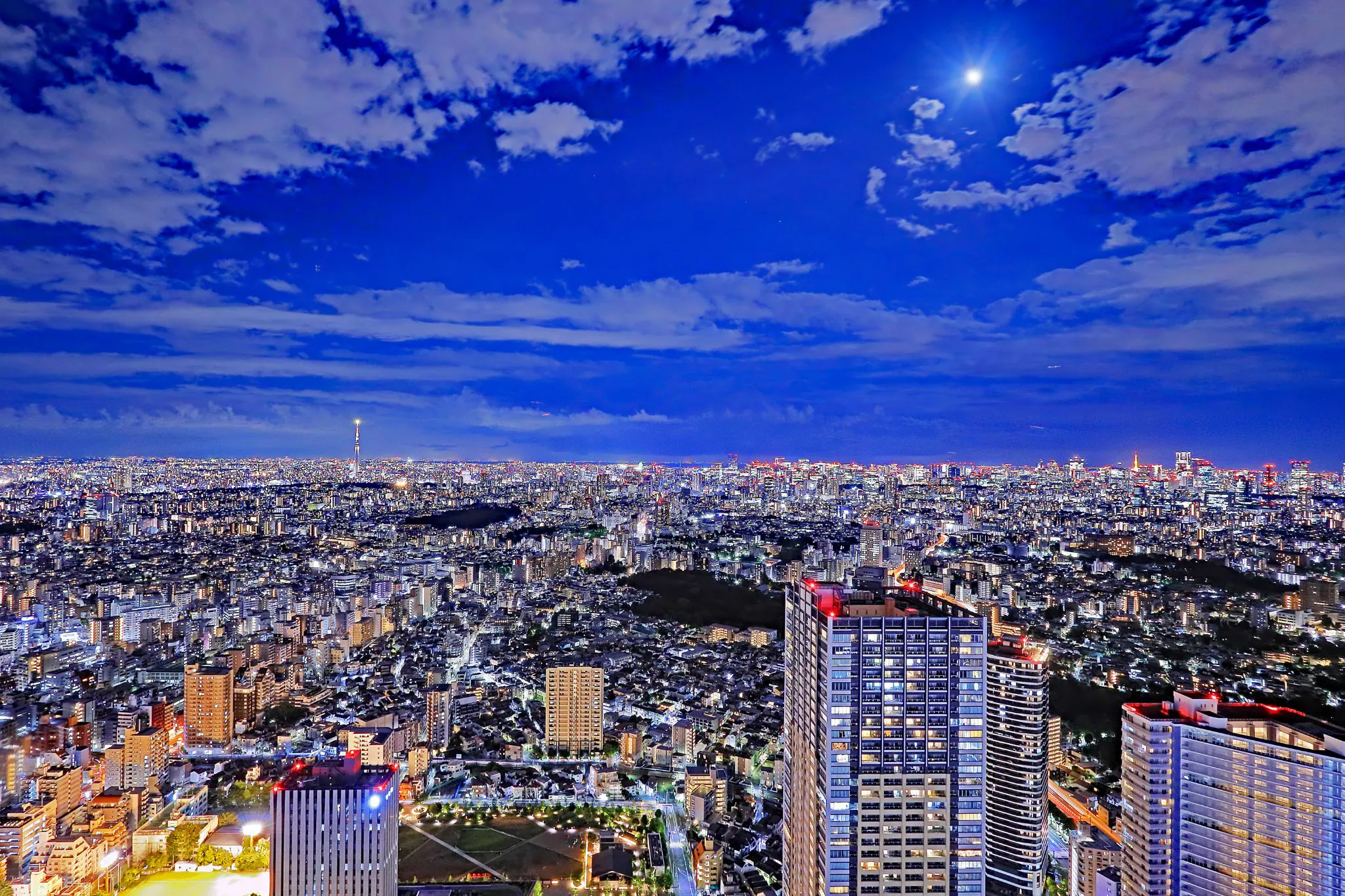 月夜の夜景 No.0002