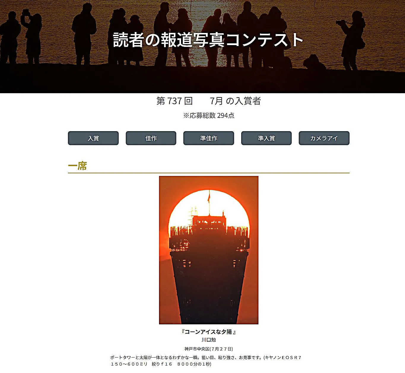 コーンアイスな夕陽 No.0001