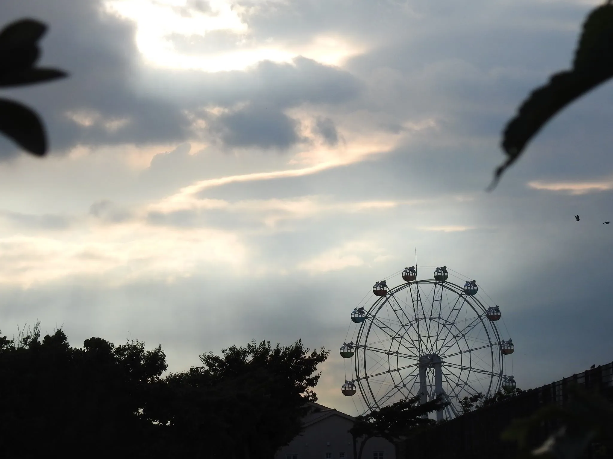 雨あがりの夕日 No.0001
