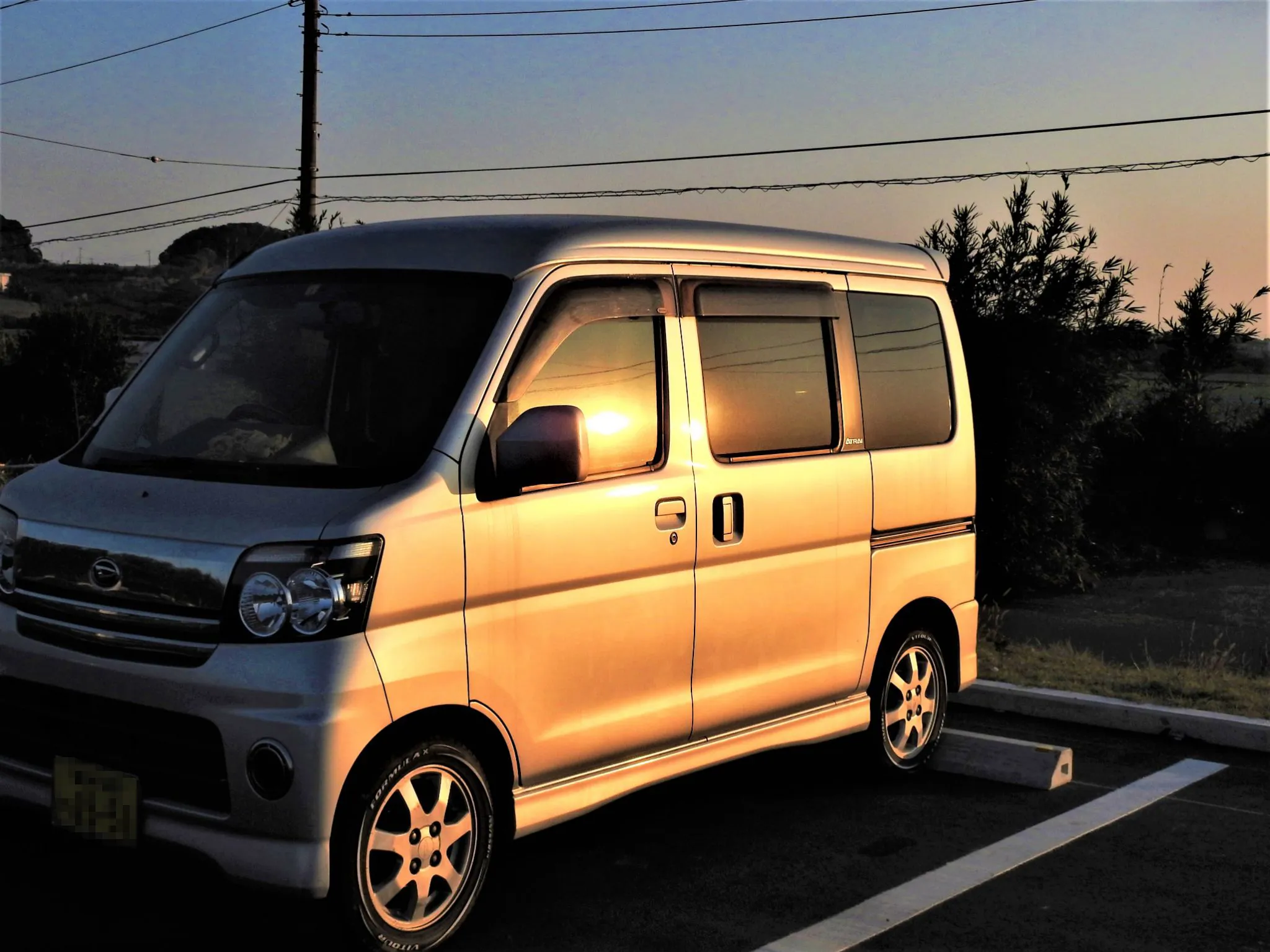 朝日と愛車のコラボ No.0000