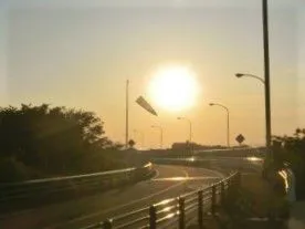 夕日と吹き流し No.0000