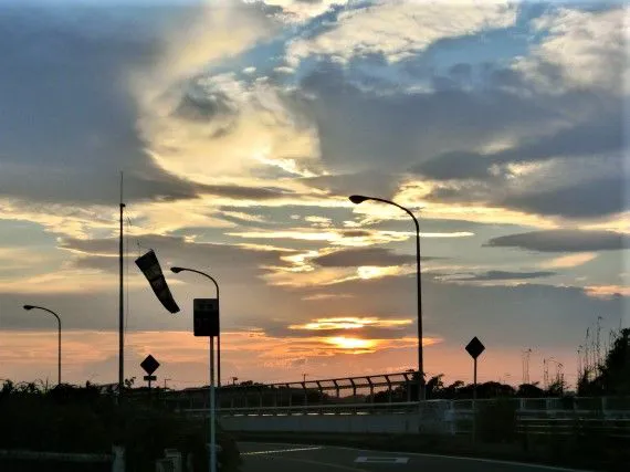 夕焼けと雲 No.0000