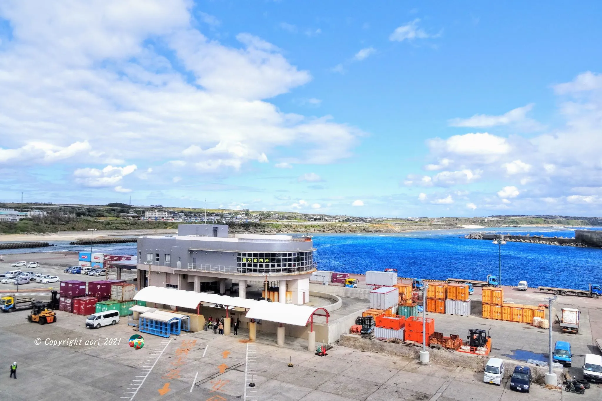 沖永良部島 和泊港 No.0000