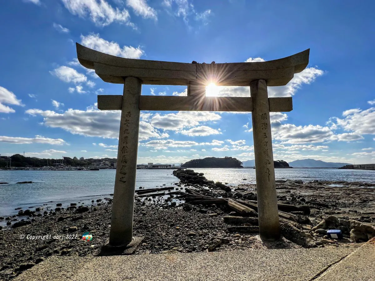 狩尾神社海中鳥居 No.0000