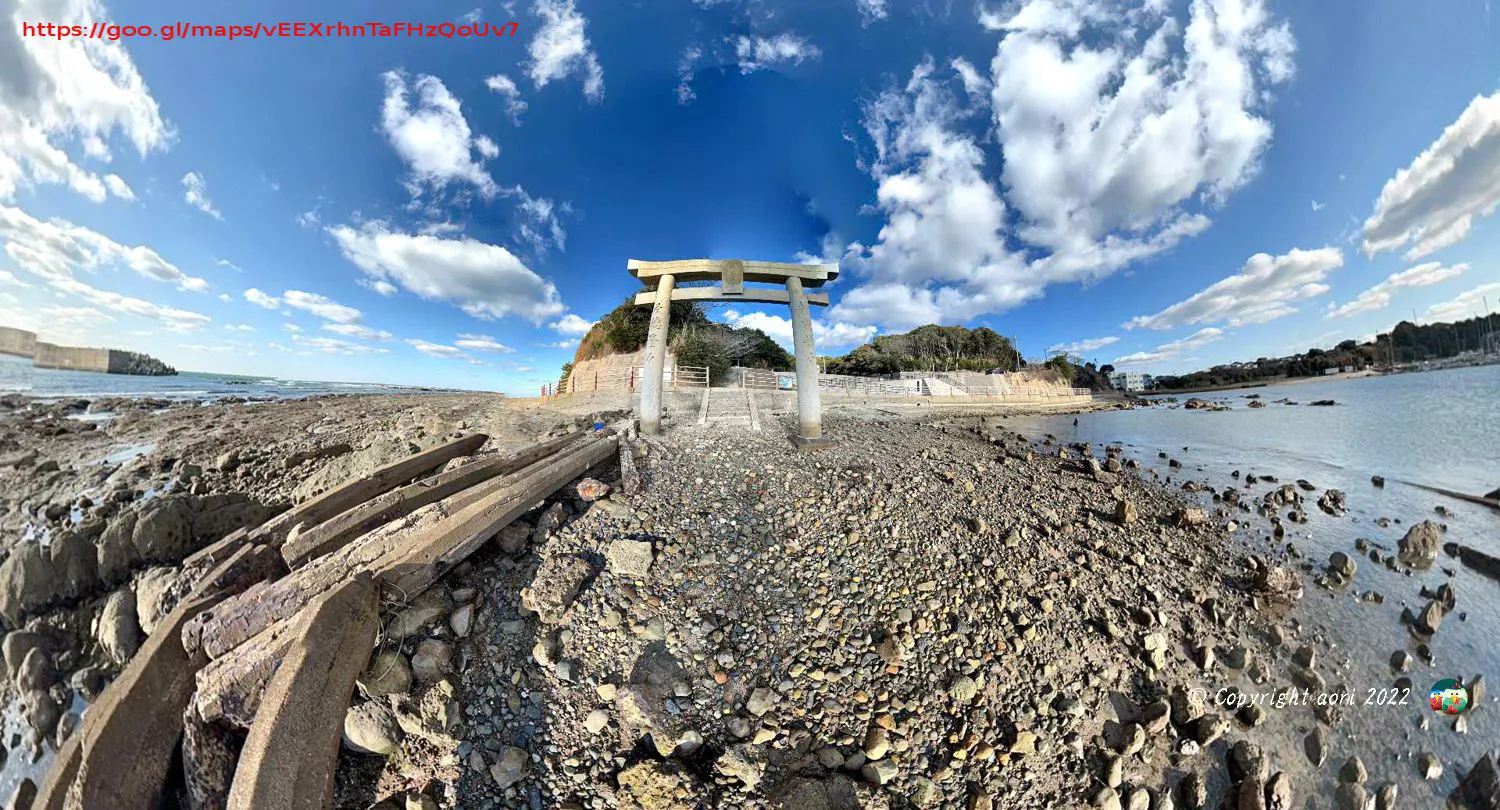 狩尾神社海中鳥居 No.0001