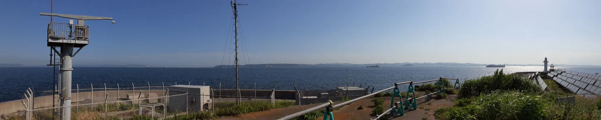 第二海堡から浦賀水道を望む No.0000