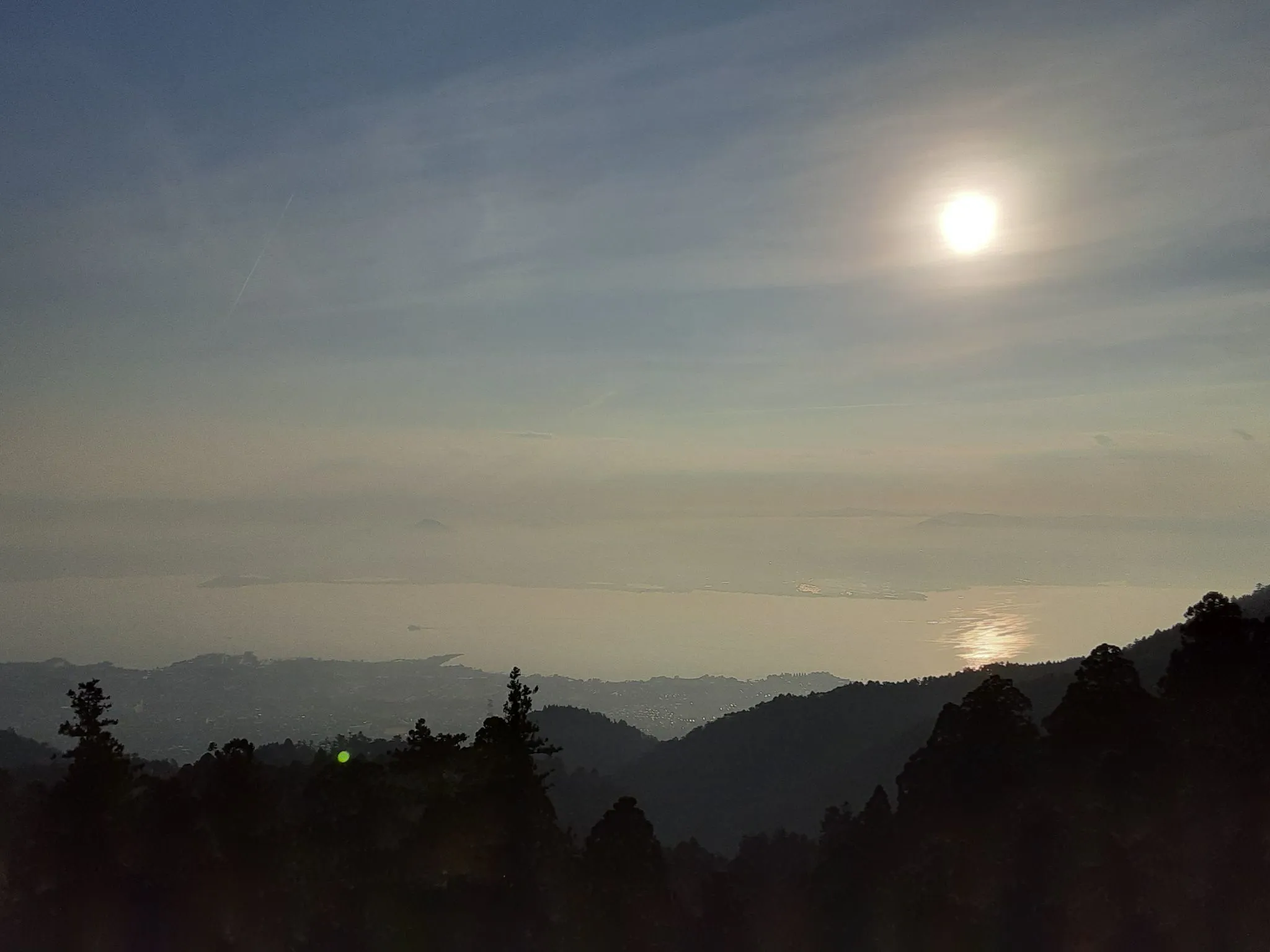 比叡山の朝の眺め No.0000