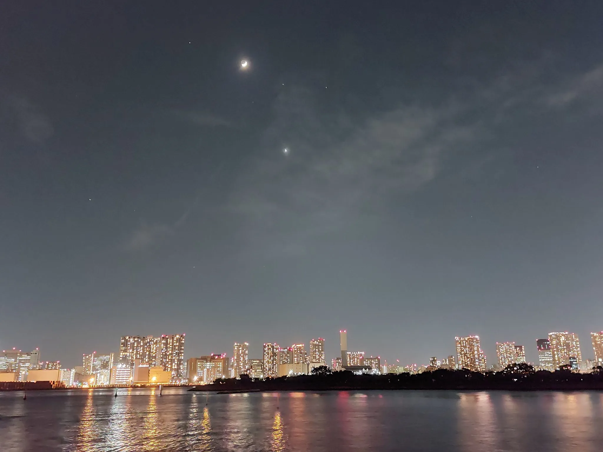 お台場の夜空 No.0000