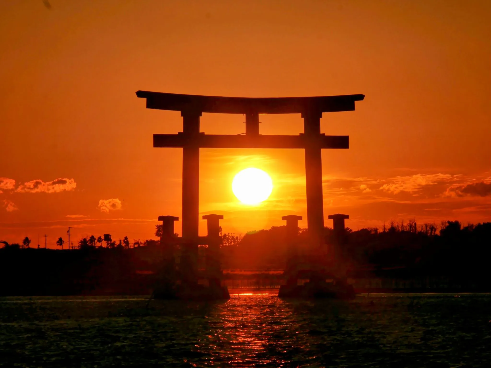 弁天夕照 No.0000