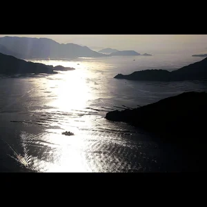 瀬戸内海の夕景