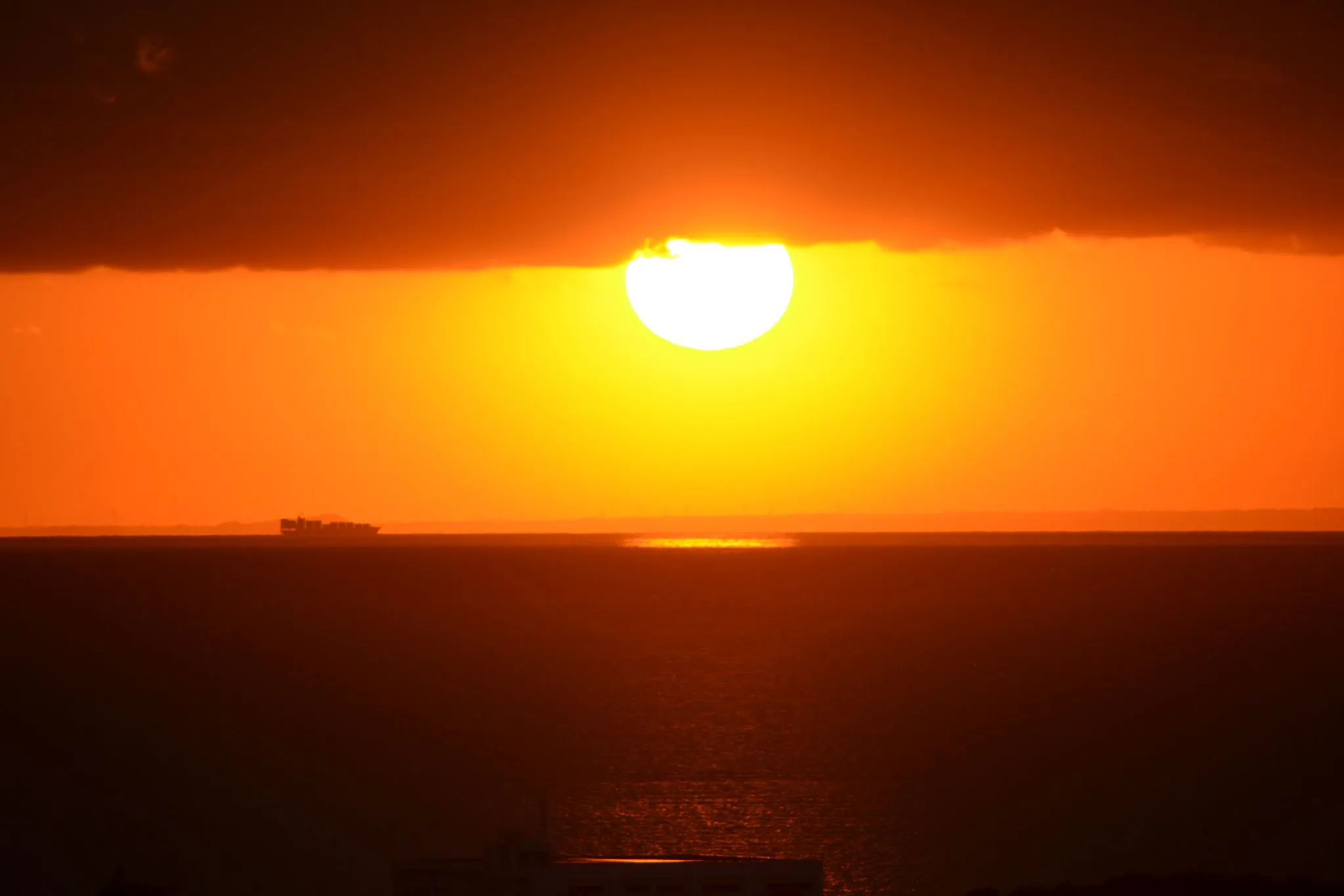 駿河湾へ日の入り No.0000